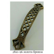 Ручка меблева 2810-96 золота бронза